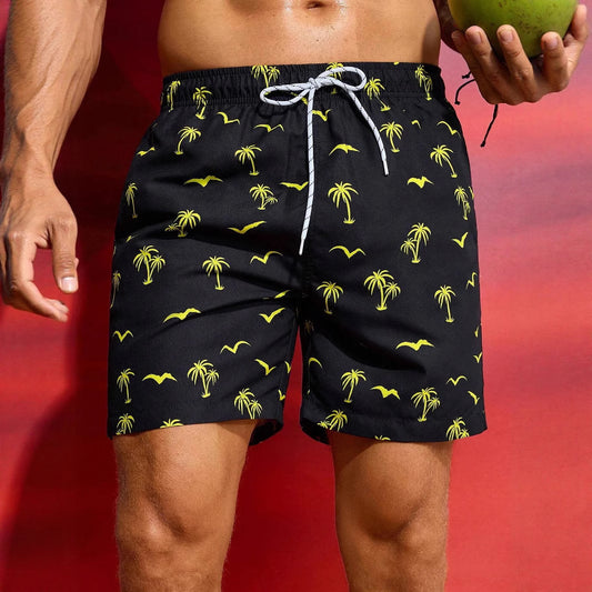 Shorts Hawaianos Estampados para Hombre - Casual y Cómodo