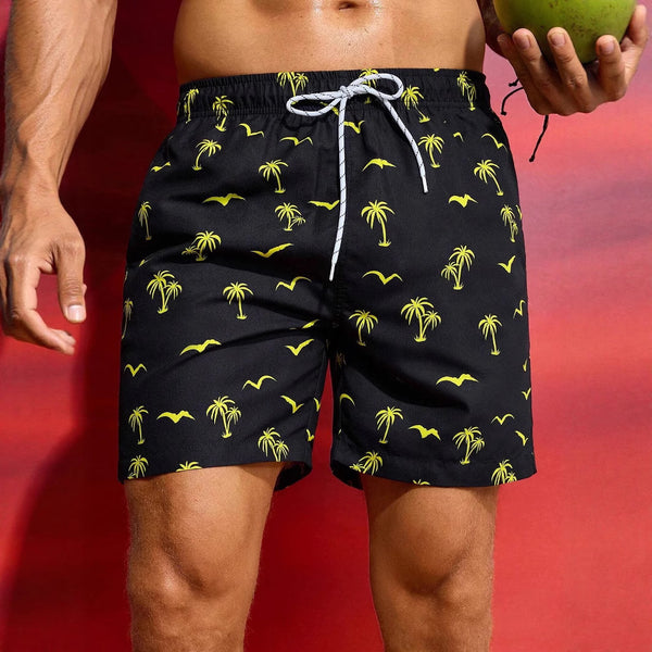 Shorts Hawaianos Estampados para Hombre - Casual y Cómodo