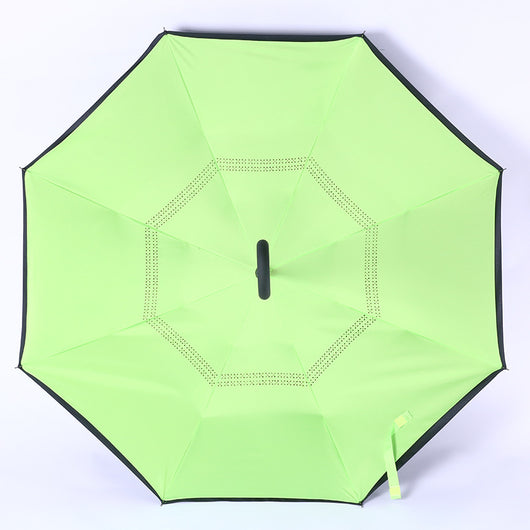 Paraguas Invertido Reversible de Doble Capa con Mango C - Resistente al Viento - Image 67