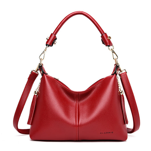 Bolso de Cuero Suave para Mamá - Bandolera Elegante Multiuso - Image 11