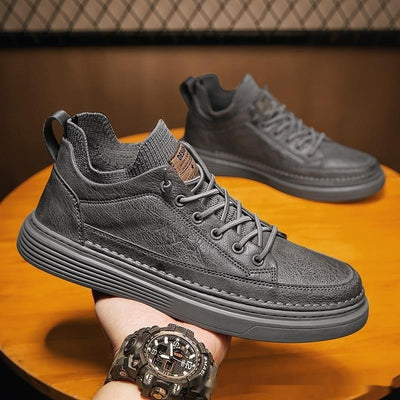 Tenis Deportivos Negros Antideslizantes Resistentes y Ligeros para Hombre - Image 9