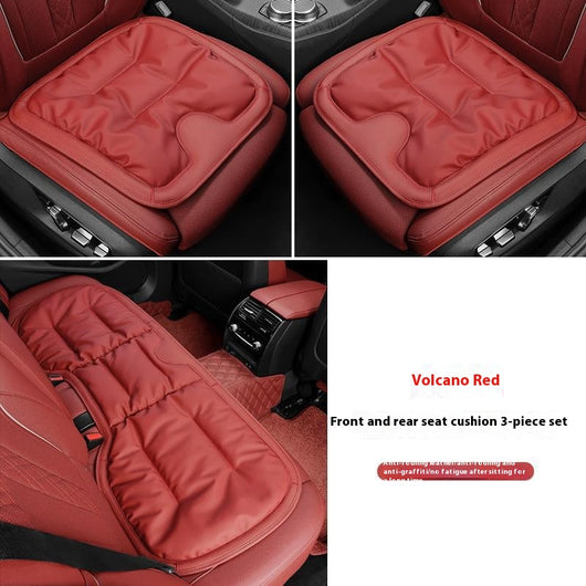 Juego de Cojines para Asiento de Auto en Cuero Antiensuciamiento - Set de 3 Piezas Invierno - Image 18