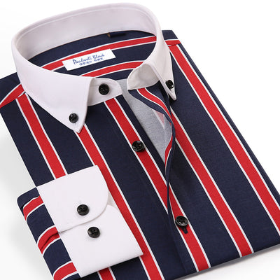 Camisa Casual de Algodón con Manga Larga - Image 14
