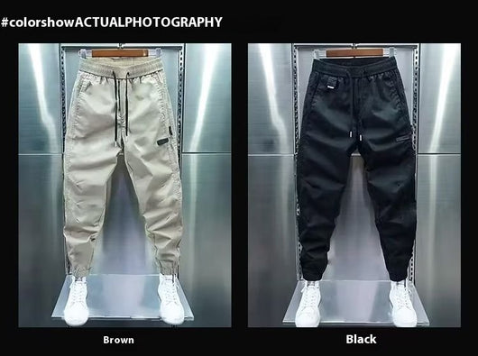 Pantalones Casuales Slim Fit Hombre - Estilo Hong Kong Verano - Image 10