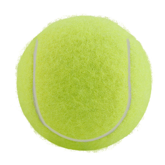 Pink rubber pet tennis ball, bite-resistant, for dogs to play fetch and chew. - Image 24