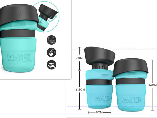 Botella de Agua Deportiva con Sistema de Exprimidor para Viajes - Image 9