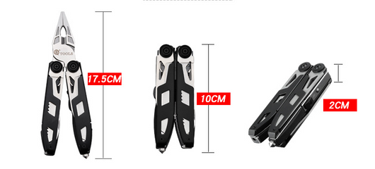 Herramienta Multiusos Plegable para Auto con Pinza de Sujeción - Image 10