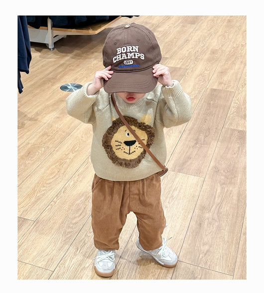 Suéter Pullover Coreano para Niños - Estilo Occidental - Image 39