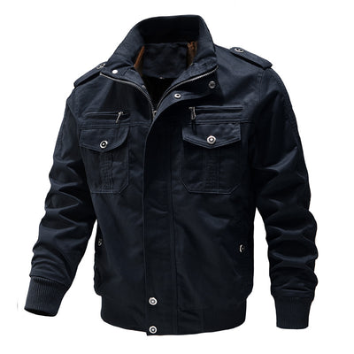 Chaqueta de Trabajo Suelta en Algodón - Image 8