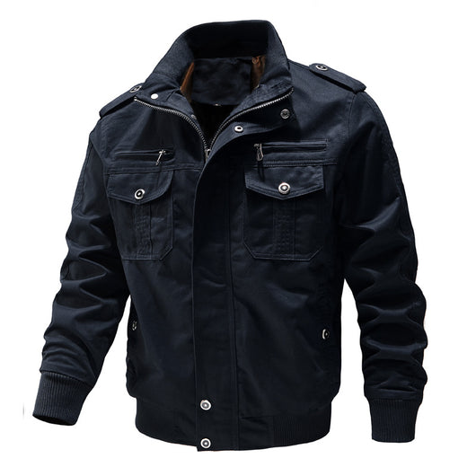 Chaqueta de Trabajo Suelta en Algodón - Image 8