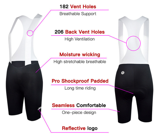 Shorts de Ciclismo para Mujer con Banda Elástica de Caucho - Image 13