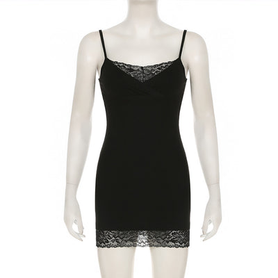 Vestido de Encaje Elegante con Tirantes Ajustables para Mujer - Image 9