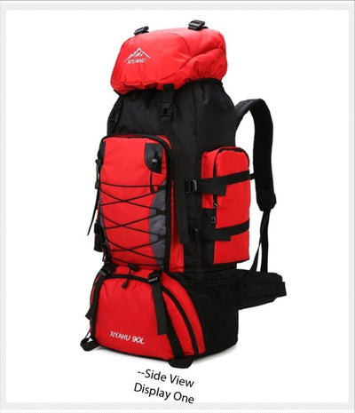 Mochila de Senderismo 90L XIYAHU - Resistente al Agua para Trekking y Camping - Image 39