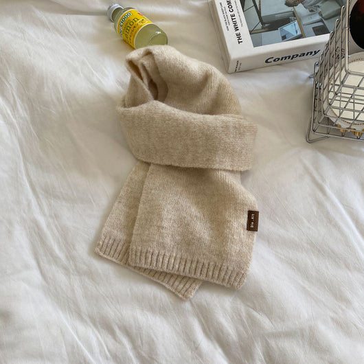 Bufanda Infantil Otoño Invierno Cashmira Artificial con Flor Clip - Image 17