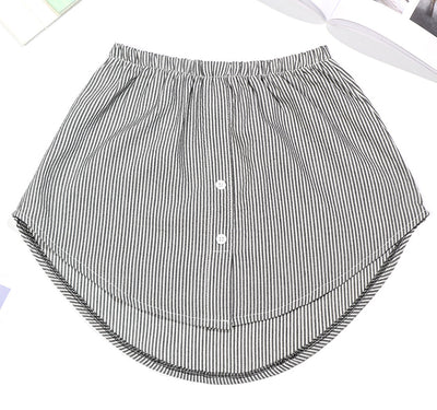 Falda Irregular a Rayas Europeo-Americana de Última Moda - Image 13