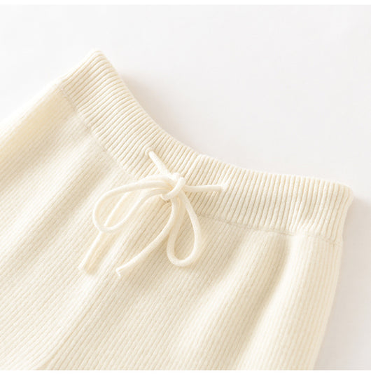 Pantalones de Lana Cintura Alta Relajados de Corte Recto - Image 25