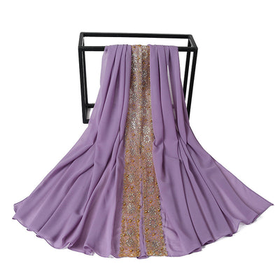 Pañuelo de Encaje con Perlas para Mujer - Elegancia y Estilo - Image 50