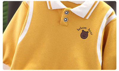 Conjunto Deportivo Infantil de Dos Piezas con Cuello Solapa - Image 9
