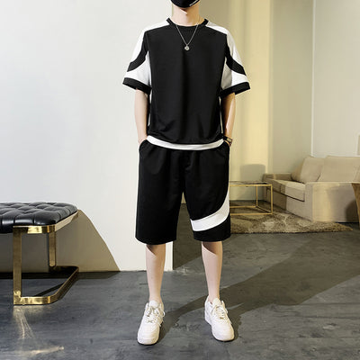 Conjunto Casual de Playera Manga Corta para Hombre - Comodidad Perfecta - Image 2