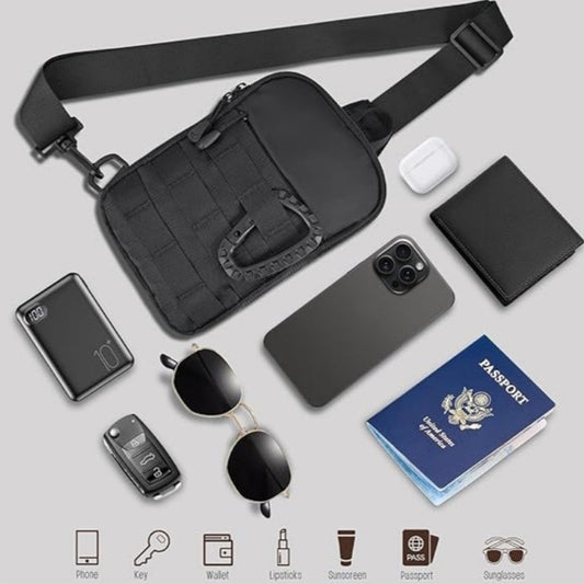 Bolsa Táctica Cross Body Deportiva para Ciclismo y Actividades Outdoor
