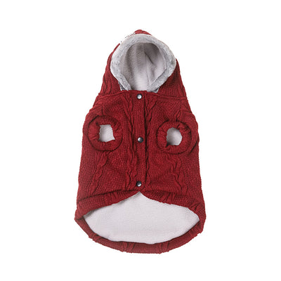 Abrigo de Lana y Terciopelo para Perros Pequeños y Medianos - Image 6