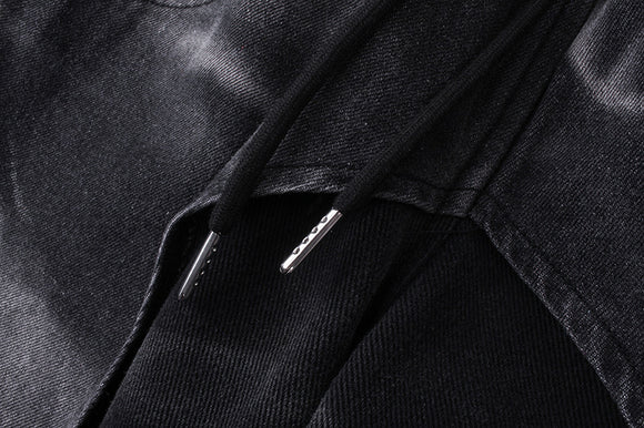 Pantalones Denim Clásicos con Costuras Decorativas para Mujer