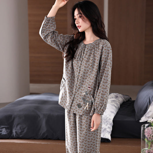 Pijama de Algodón 100% para Mujer - Diseño Holgado y Cómodo