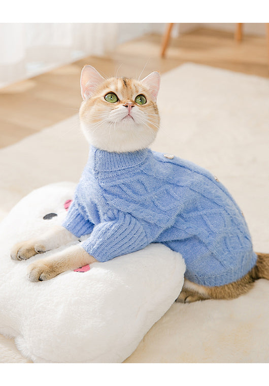 Suéter Gatito Tejido Cálido para Otoño e Invierno - Image 18
