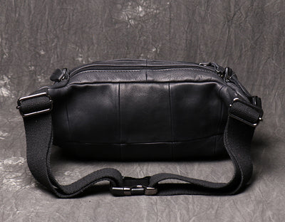 Bolsa de Pecho Hombre Cuero Gamuza Gran Capacidad - Image 18