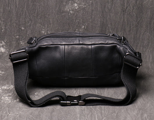 Bolsa de Pecho Hombre Cuero Gamuza Gran Capacidad - Image 18