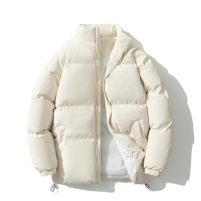 Chamarra Acolchada de Invierno para Hombre con Cuello Alto - Image 8