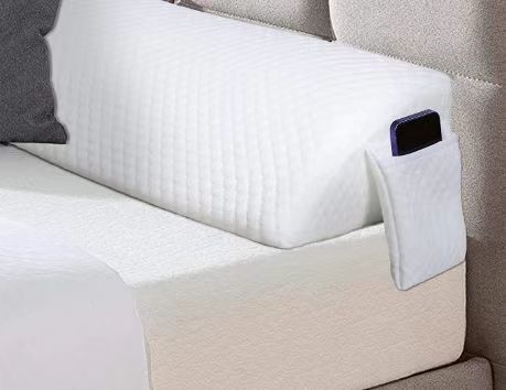 Almohada Triangular Relleno de Espuma para Cama - Cuña Lumbar y Cierre de Espacios - Image 2