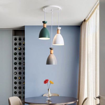 Lámpara Colgante de Tres Brazos para Comedor - Diseño Moderno