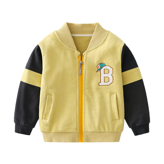 Chaqueta Infantil con Diseño de Dibujos Animados y Paneles Combinados - Image 9