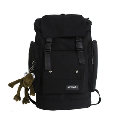 Mochila Estilo Tooling con Contraste de Colores y Gran Capacidad - Image 7