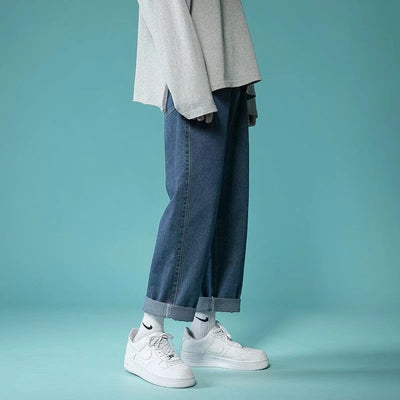 Pantalones Casuales de Mezclilla Clara para Hombre - Image 12