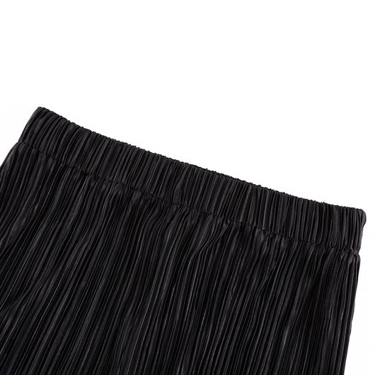 Conjunto Dos Piezas: Blusa Manga Acampanada y Pantalón Pierna Ancha - Image 3