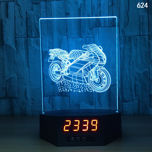 Lámpara LED Delfín 3D con Carga Inalámbrica - Luz Nocturna Brillante - Image 50