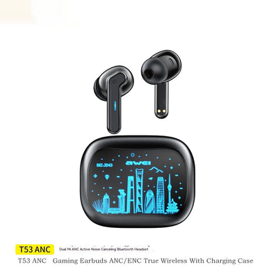 Auriculares Inalámbricos AWEI T53ANC con Cancelación Activa de Ruido - Image 2