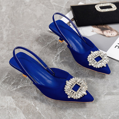 Sandalias Stiletto Puntiagudas con Talón Abierto - Image 6