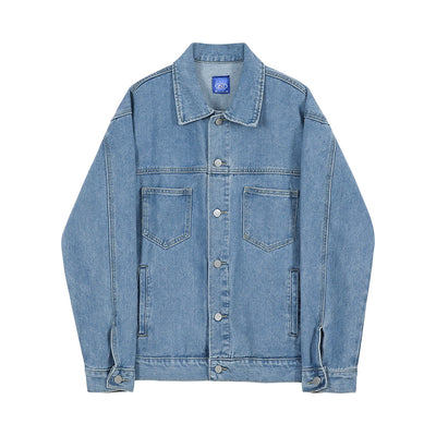 Chaqueta Denim Suelta Trendy para Trabajo - Image 9