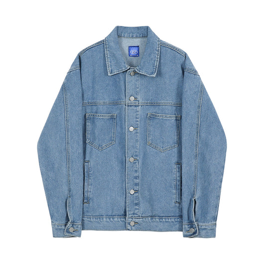 Chaqueta Denim Suelta Trendy para Trabajo - Image 9