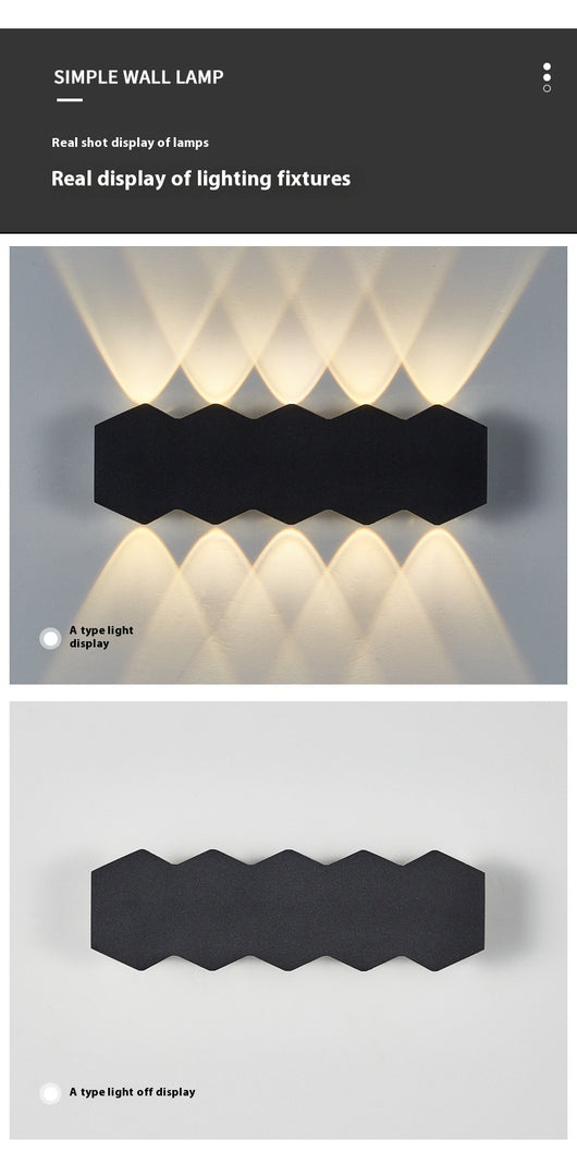 Lámpara de Pared LED Minimalista Onda para Pasillos - Image 24