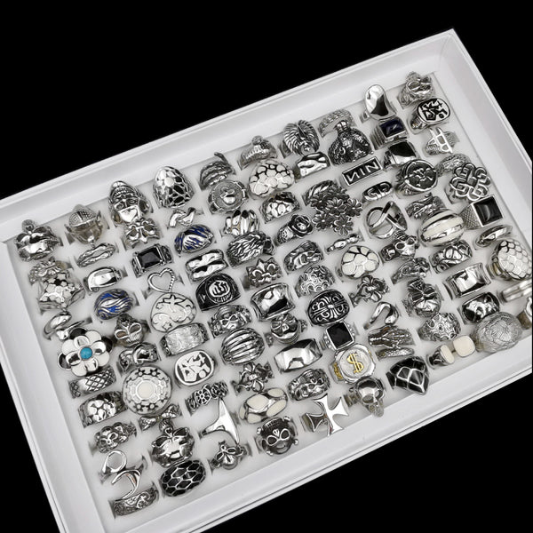 Anillo Goteo Acero Inoxidable para Mujer