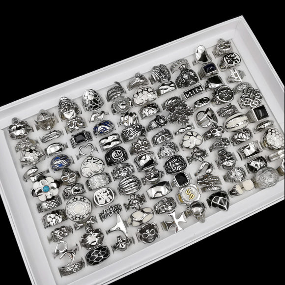 Anillo Goteo Acero Inoxidable para Mujer