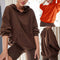 Sudadera con Capucha Suelta para Otoño e Invierno