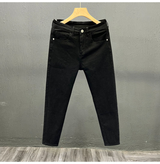 Pantalones Jeans Blancos Casuales para Hombre - Estilo Moderno y Versátil - Image 2