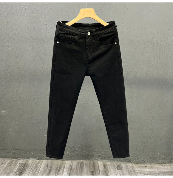 Calça Jeans Branca Masculina Casual - Estilo Moderno e Versátil