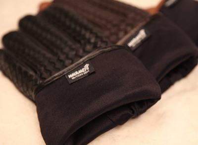 Guantes Tejidos de Cuero para Hombre - Otoño e Invierno - Image 13