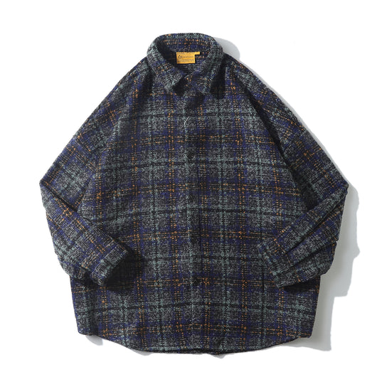 Camisa de Lana Gruesa Suelta para Pareja - Image 10